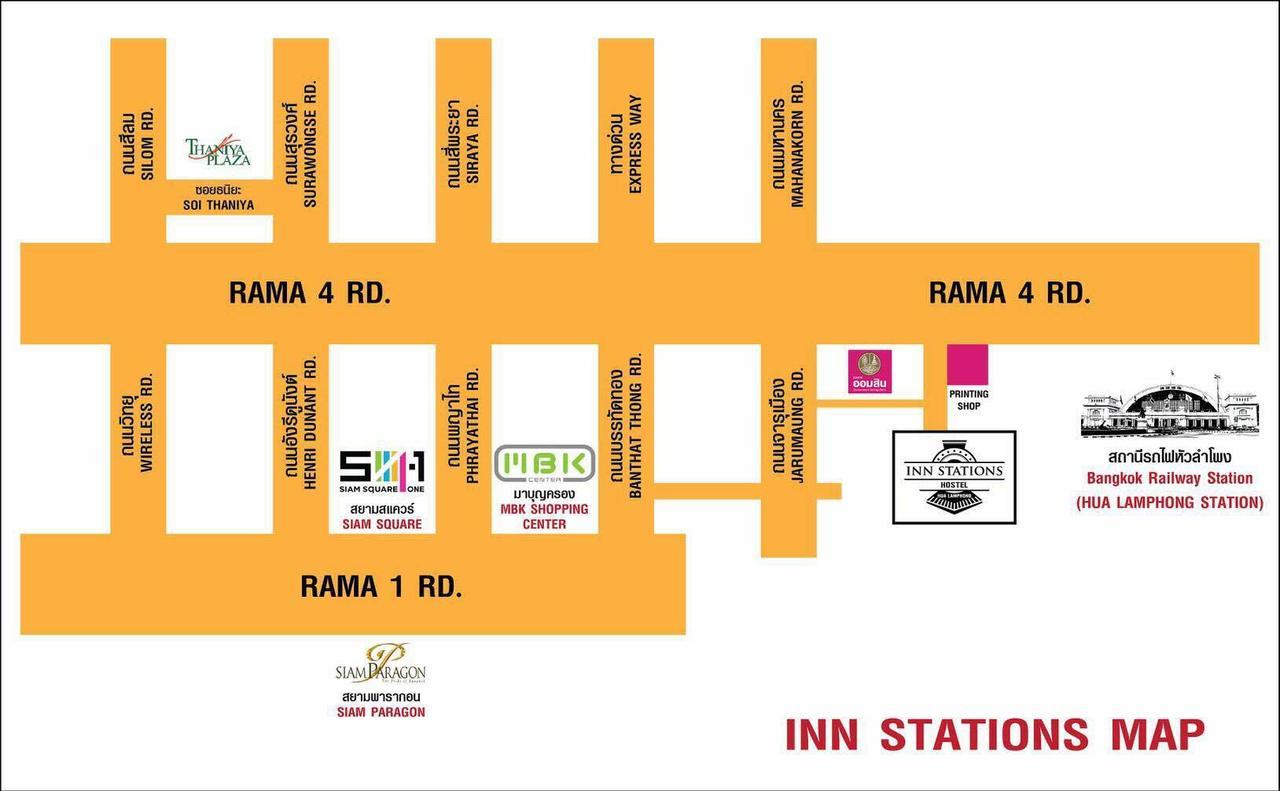 Inn Stations Hostel Bangkok Exteriör bild